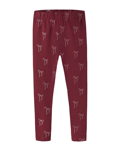 Name it - NMFRi Leggings - Red Dahlia